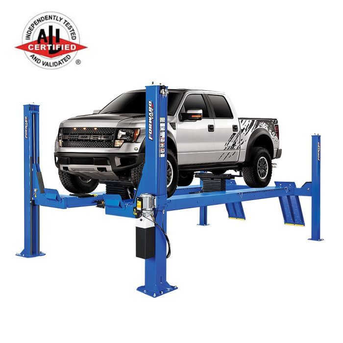 Forward Lift Croa14-el 12,000 Lb. Ali Certified Alignment Four-post Lift - 215” Max Wheelbase